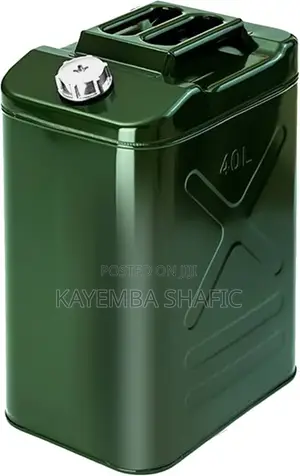 Heavy Duty 40L Metal Fuel Jerry Can