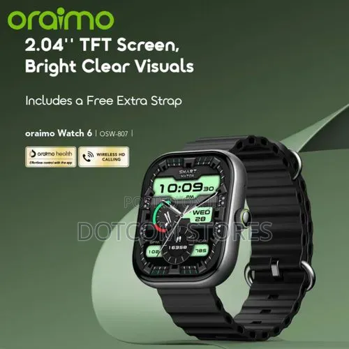 Oraimo Watch 6 (OSW-807) - New with Extra Strap - 1