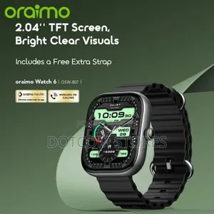 Oraimo Watch 6 (OSW-807) - New with Extra Strap