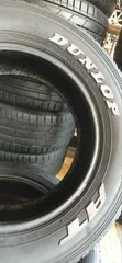 265/60 R18 Dunlop Tyre - Used - 4