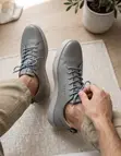 Original Grey Ecco Smart Casual Low Shoes - 2