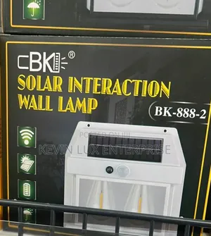 Double Solar Interaction Wall Lamp