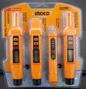 Ingco Environmental Test Kit - 4 Pcs