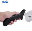 Stainless Steel Pizza Cutter with Comfort Grip - 3