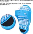 Shower Foot Scrubber Slipper - Exfoliating Massager Sandal - 1