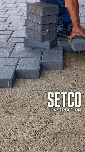Paver Layout Services by SETCO Construction