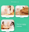 360° Double-Headed Rotating Household Air Circulation Fan - 2