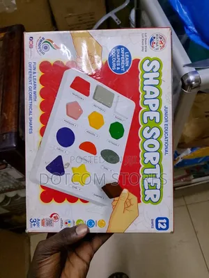 Unisex Wooden Shape Sorter Jr
