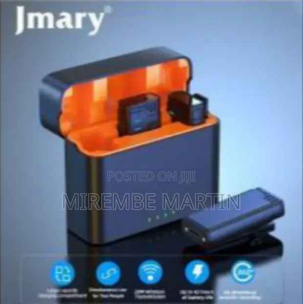 Jmary MW16 3-in-1 Wireless Lavalier Microphone - 1