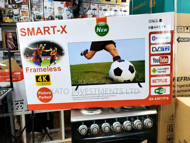 Smart-X 43" Android 14 4K UHD TV - 1