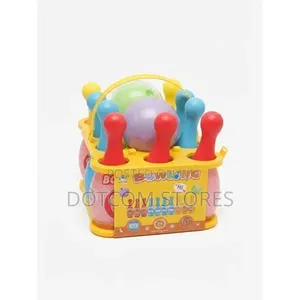Kids Bowling Set with 6 Pins & 2 Balls