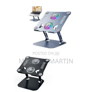 Portable Laptop Stand with Dual Fan Cooling Pad