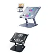 Portable Laptop Stand with Dual Fan Cooling Pad - 2