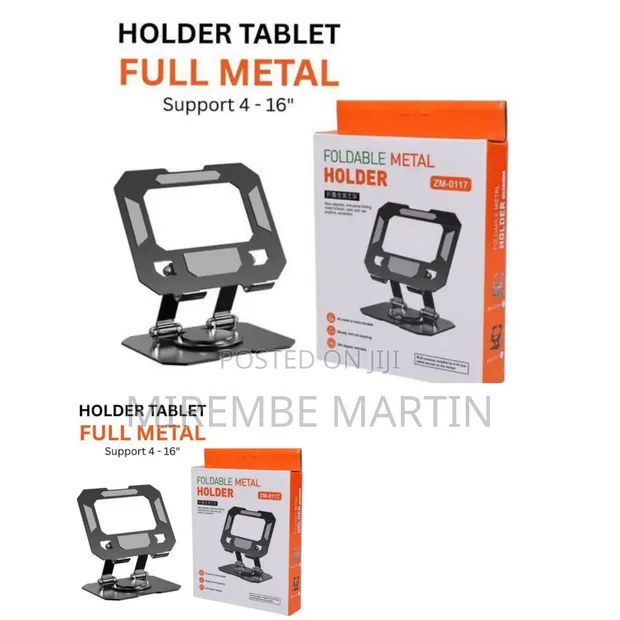 Universal Full Metal Iron Holder ZM-0117 for Tablets & Laptops - 1