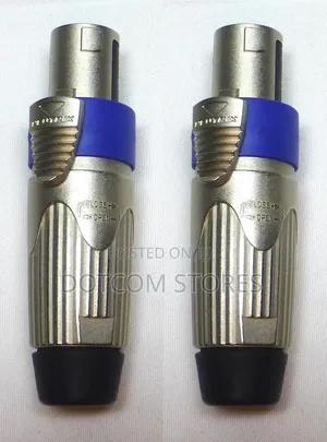 2x Genuine Neutrik NLT4FXX Female 4 Pole SpeakON Connectors