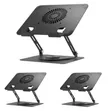 Green Lion Adjustable Laptop Stand with Cooling Fan - 1