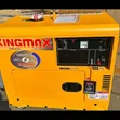 King Max 6KVA Diesel Silent Generator - 6.5KW Max Output - 2