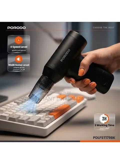 Porodo Dual Mode Air Duster Vacuum/Blower - 1