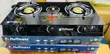 Hoffmans Electronics 3-Burner Glass Gas Stove - 1