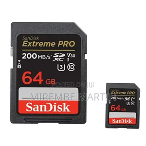 SanDisk 64GB Extreme PRO SDXC UHS-I Memory Card