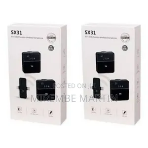 SX31 Multi-Functional 3-in-1 Wireless Microphone