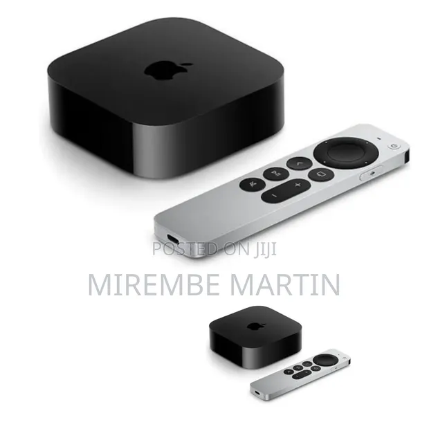 Apple TV 4K Wi-Fi (3rd Gen) Media Streamer with Siri Remote (64GB) - 1