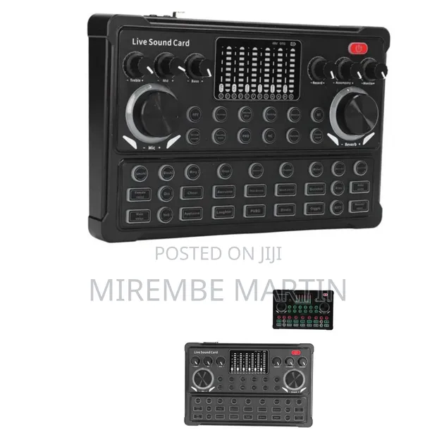 Live Sound Card Dual Channel Audio Mixer K1 - 1