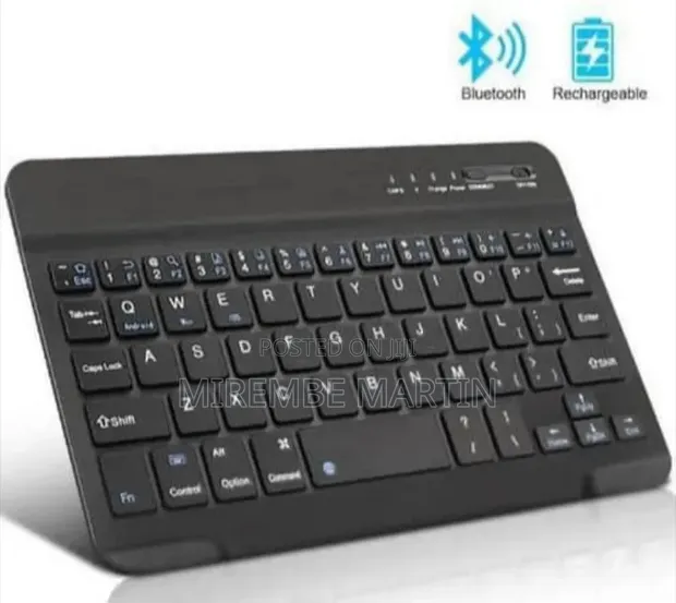 Idino Portable Slim Wireless Rechargeable Bluetooth Keyboard - 1