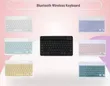 Idino Portable Slim Wireless Rechargeable Bluetooth Keyboard - 2
