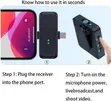 F11-2 3-in-1 Wireless Collar Clip Microphone Radio - 2
