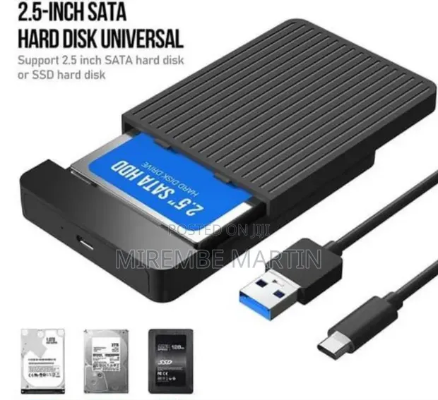 Haysenser USB 3.2 Gen 1 Type-C 2.5" External Hard Drive Enclosure - 1