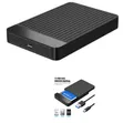 Haysenser USB 3.2 Gen 1 Type-C 2.5" External Hard Drive Enclosure - 2