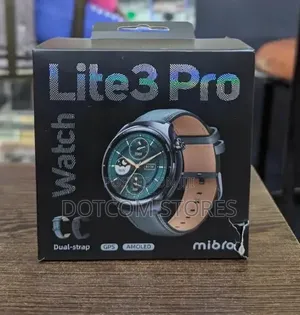 Mibro Lite3 Pro Smartwatch (Black)