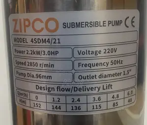 Zipco 150m Direct Deep Well Pump