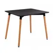 Modern Scandinavian 4-Seater Square Dining Table (80x80cm) - 1