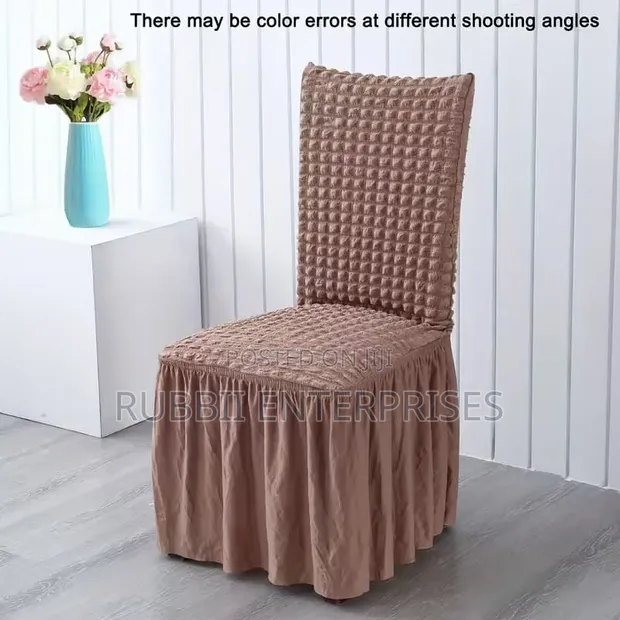 Dining Chair Covers (1 PC) - Brown - 1