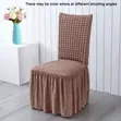 Dining Chair Covers (1 PC) - Brown - 1