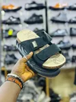 Stylish Black Double-Strap Slide Sandals - 2