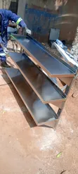 Commercial Stainless Steel Half Sat - 1