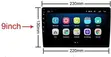 SOAK 9" HD Android Car Stereo Multimedia Player with Wireless CarPlay - 1