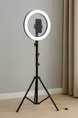 12 Inch Floor Stand Ring Light with Tripod - 2