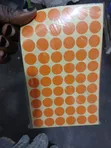 TownStix Brand Purple Round Dot Stickers - 2
