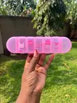 Pink 7-Day Pill Case Organizer - 1