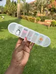 Clear 7-Day Compartment Pill Case Organizer - 1