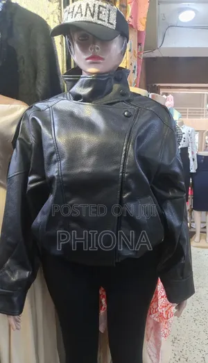 Brand New Bomber Leather Jacket - Women's
