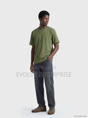 X-Side Fit 100% Cotton Men's T-Shirt