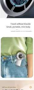 Handheld Rechargeable Mini Portable Fan - 3