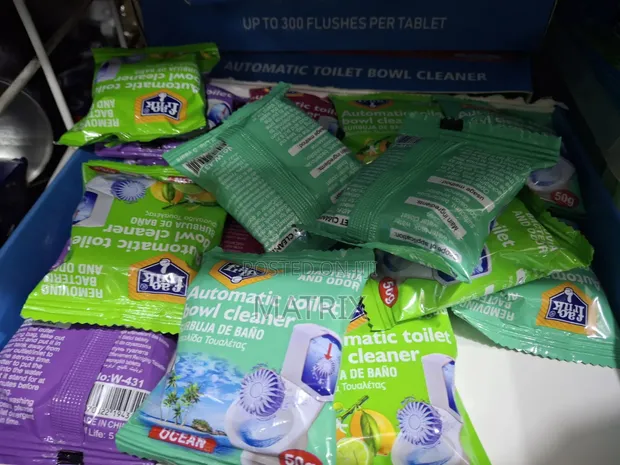 Toilet Bowl Cleaner - Lemon Scent Tablets - 1