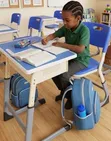 Kids Study Desk and Chair Set - 2