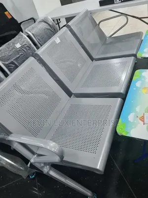 3 Seater Waiting Chair - Aluminum Frame